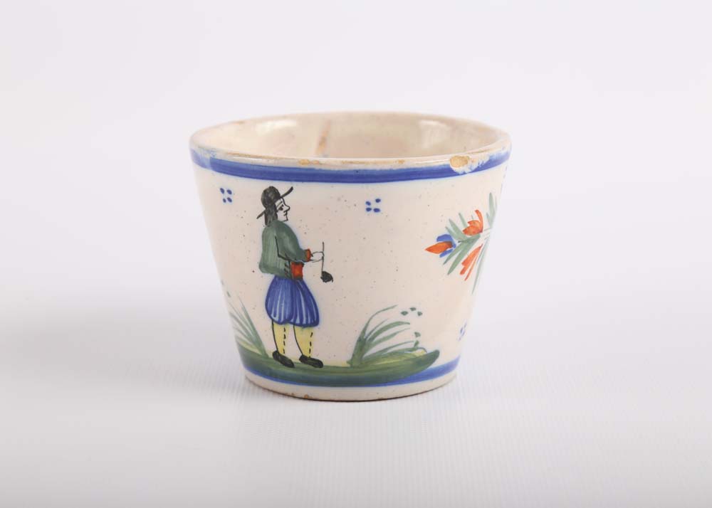 Vintage Henriot Quimper Cups and Saucers