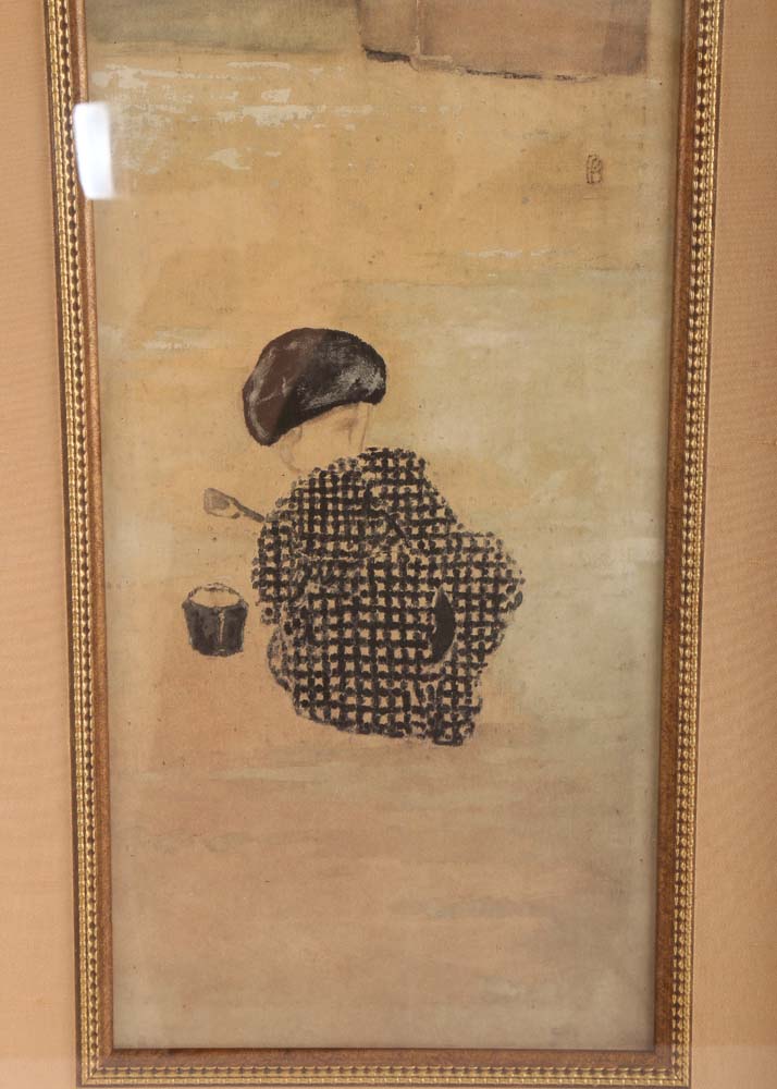 Pierre Bonnard "L Enfant Au Seau" Framed Offset Lithograph