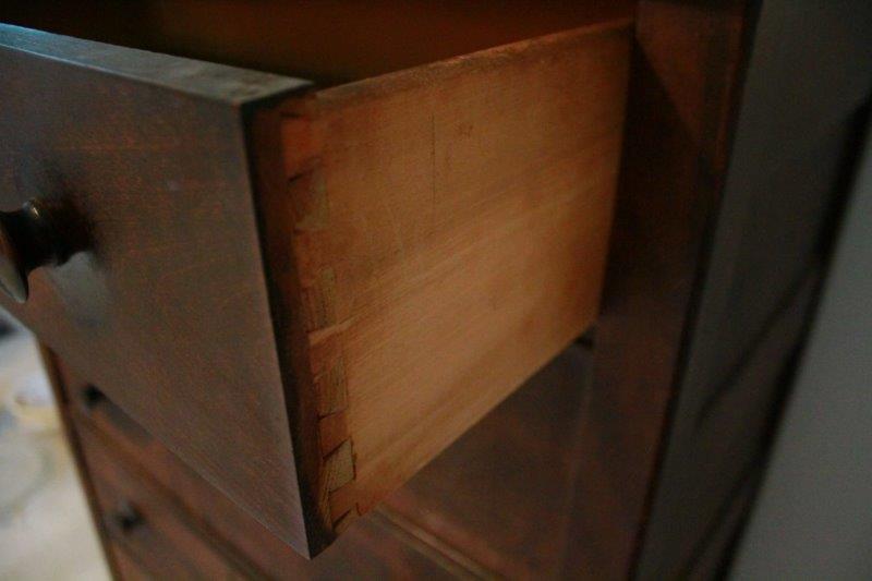 Mission Style Wood Chest of Drawers