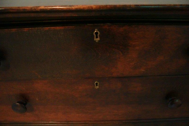 Mission Style Wood Chest of Drawers