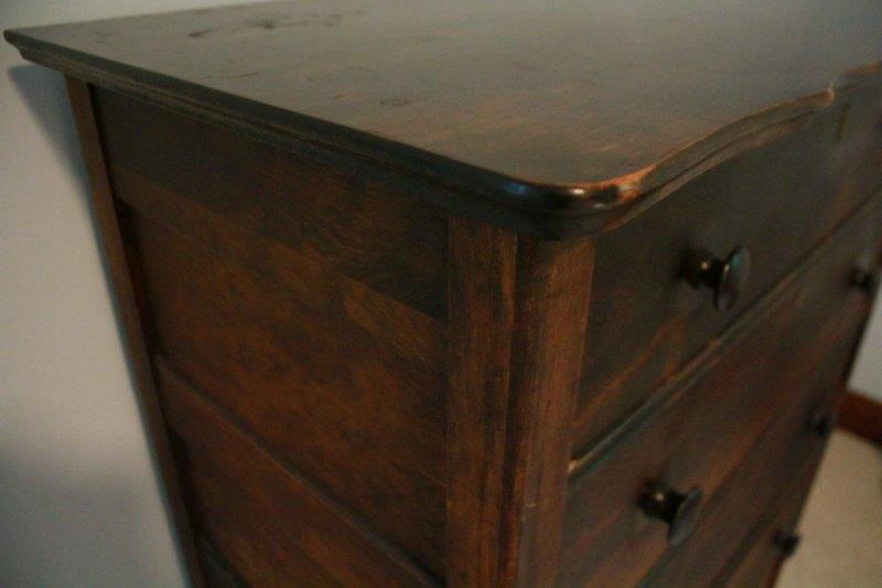 Mission Style Wood Chest of Drawers