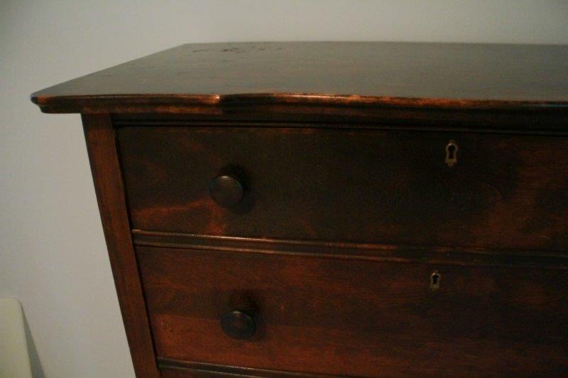 Mission Style Wood Chest of Drawers