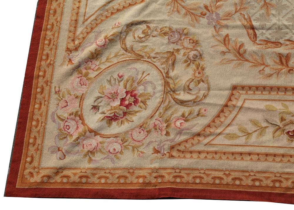Needlepoint Aubusson Area Rug