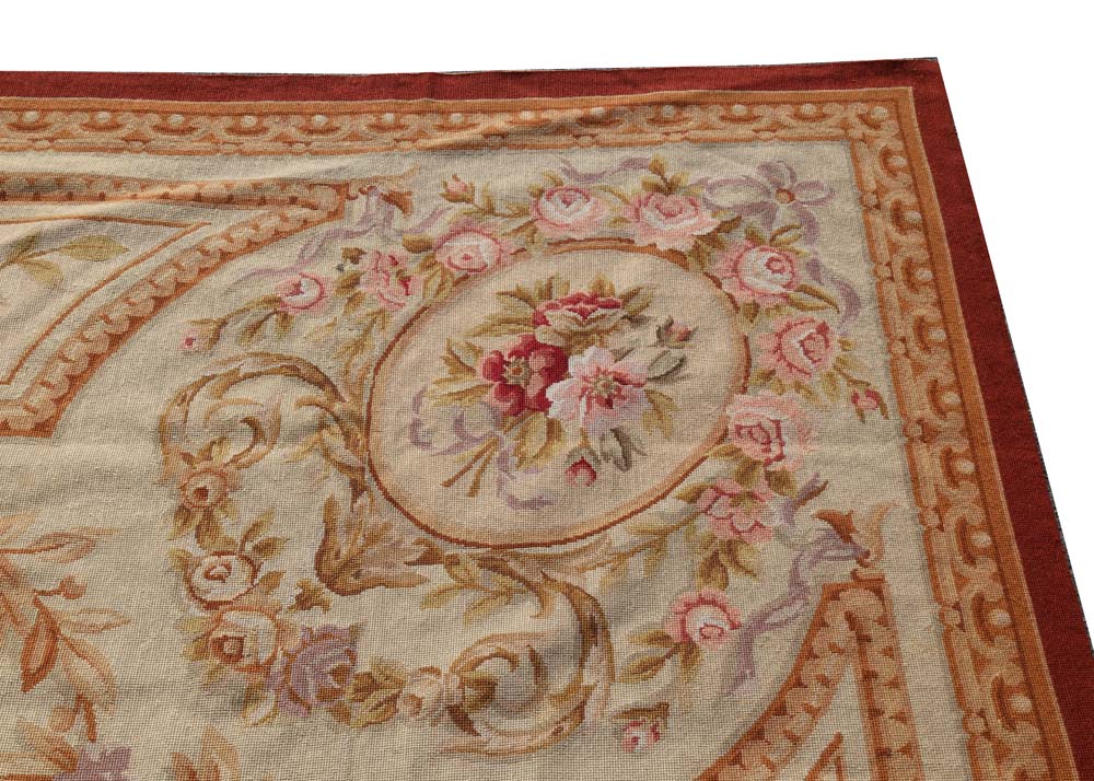Needlepoint Aubusson Area Rug