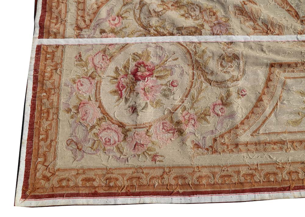Needlepoint Aubusson Area Rug