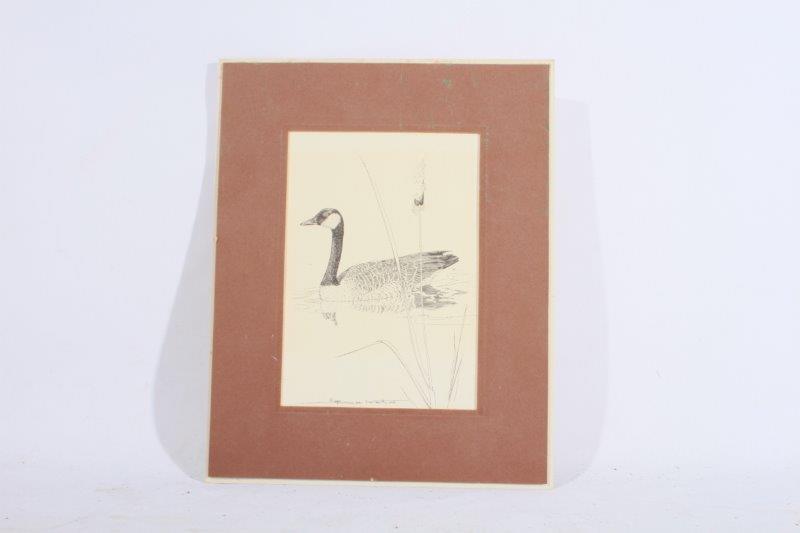 Signed Original Drawing by Bill Neal