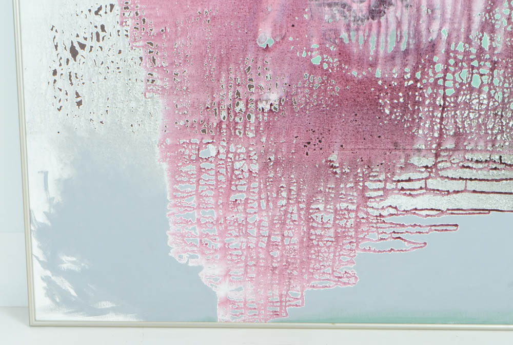 R. Osborne Original Abstract Oil Painting "Modern Dreamscape"