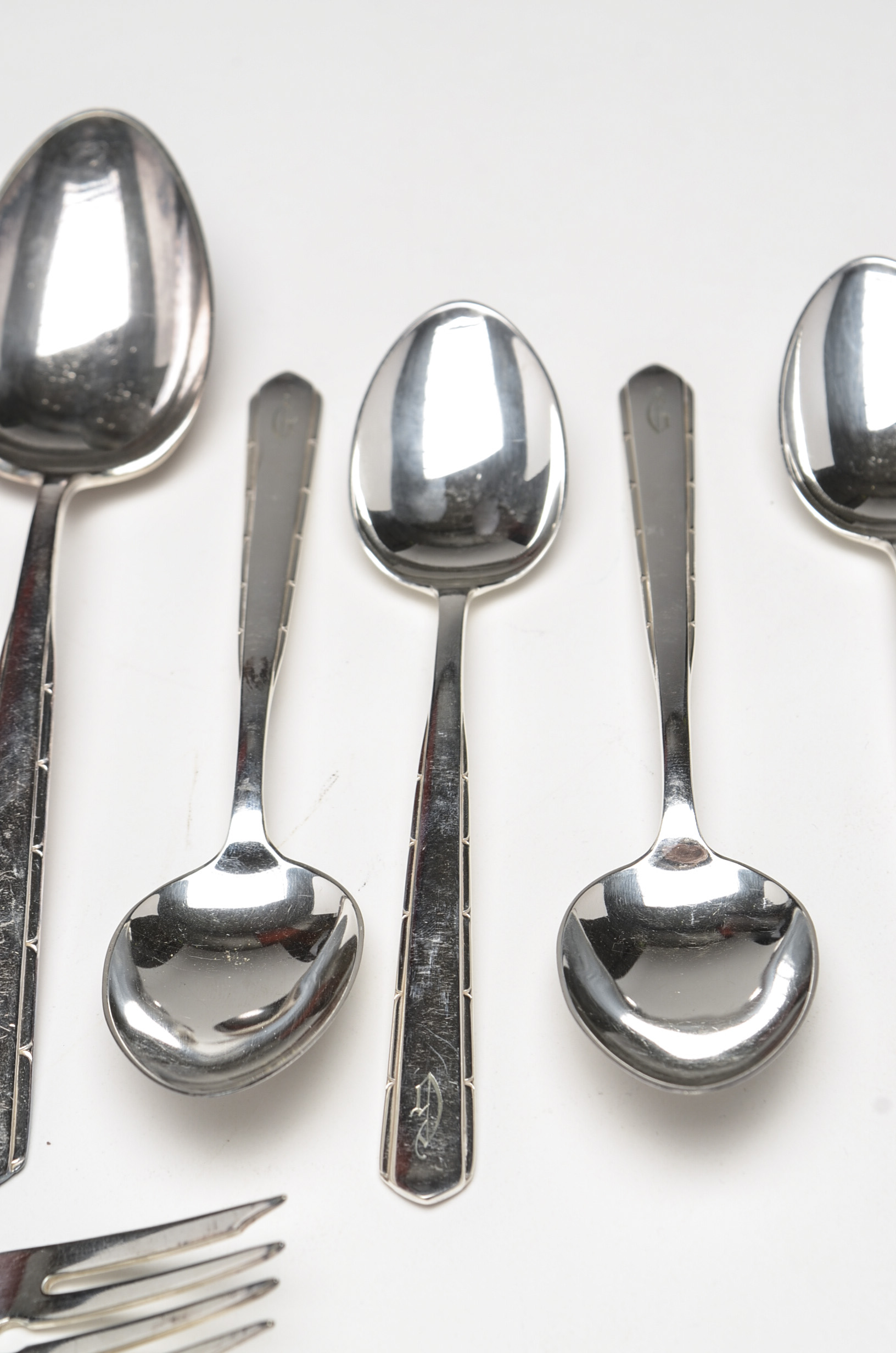 Gorham Silver Plate "Remembrance" Four Piece Flatware Set