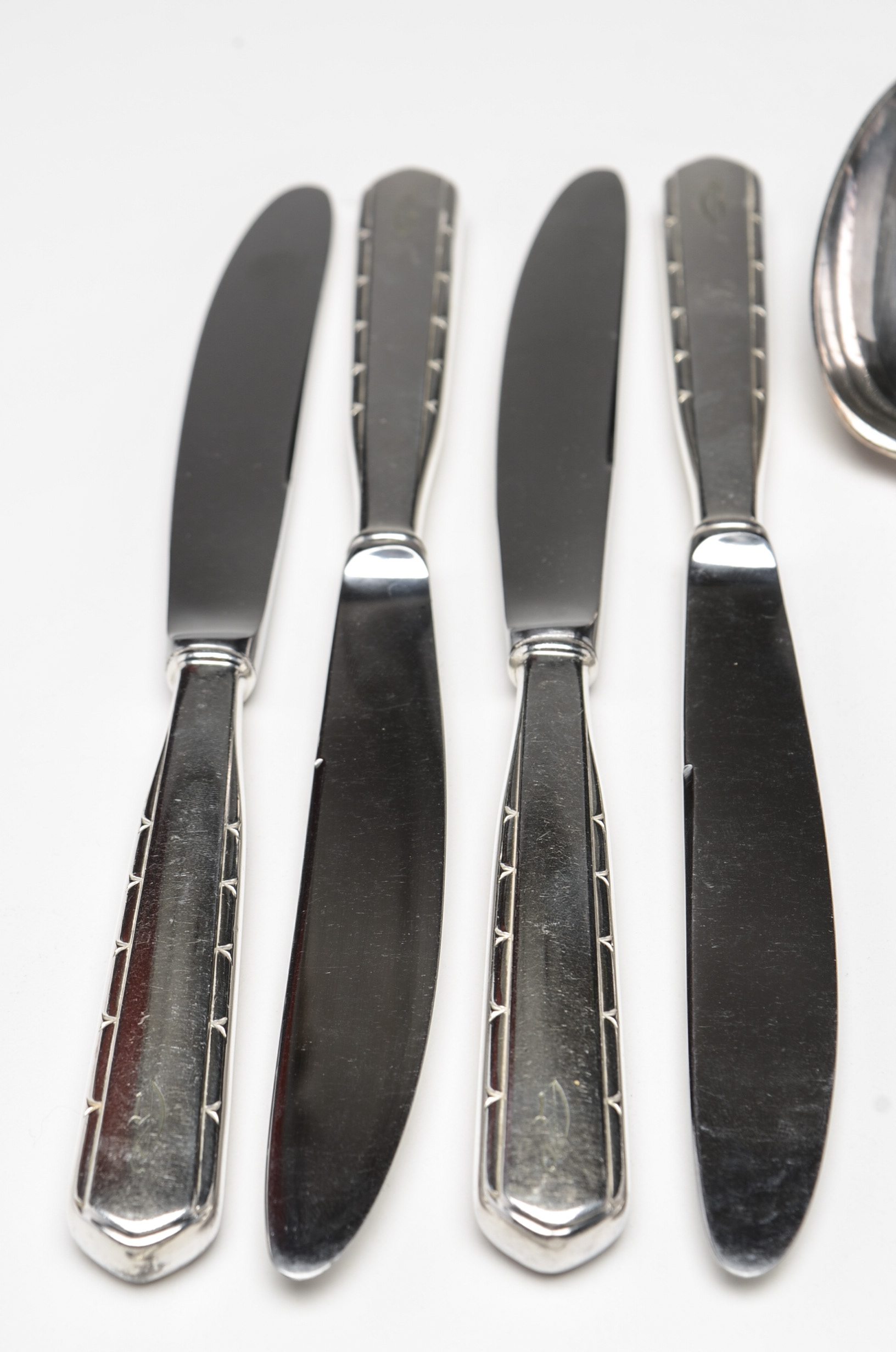 Gorham Silver Plate "Remembrance" Four Piece Flatware Set