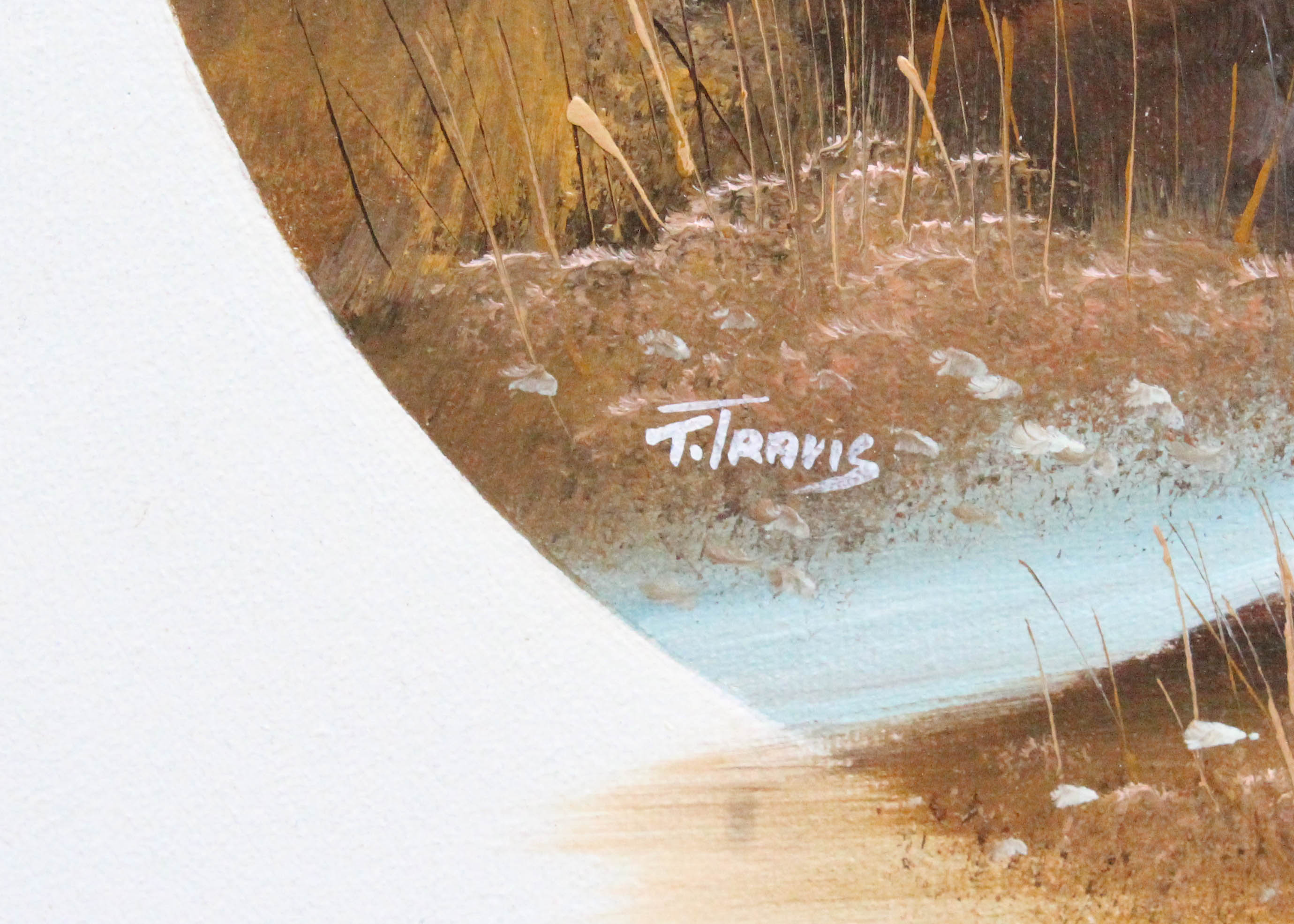 Oil on Canvas by Artist T Travis