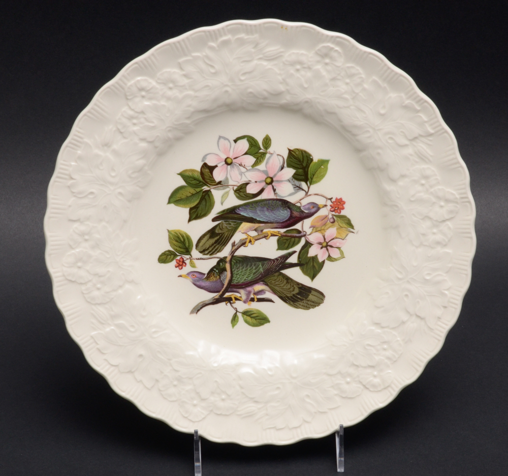 Alfred Meakin "Birds of America" Porcelain Plate Set of Three