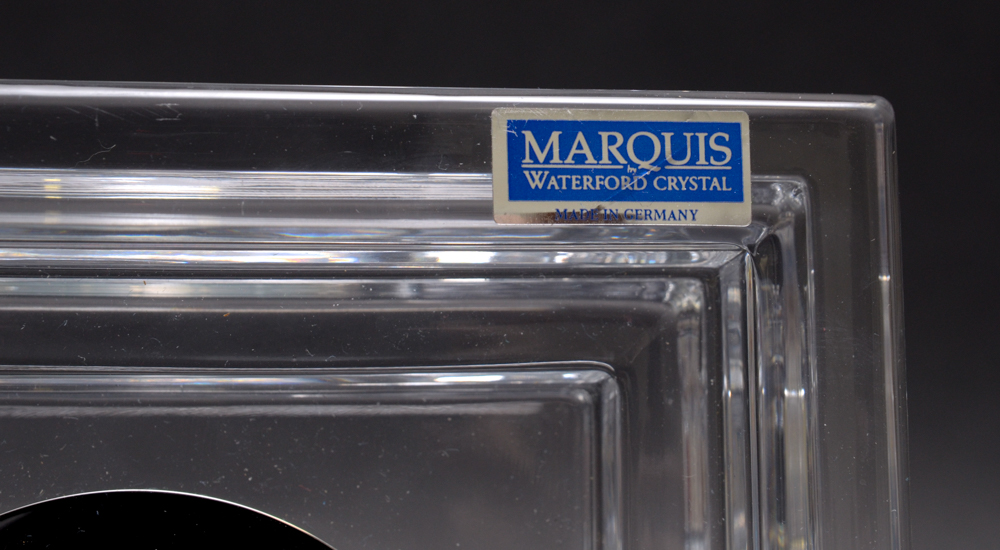 Marquis by Waterford Crystal Clock in Box