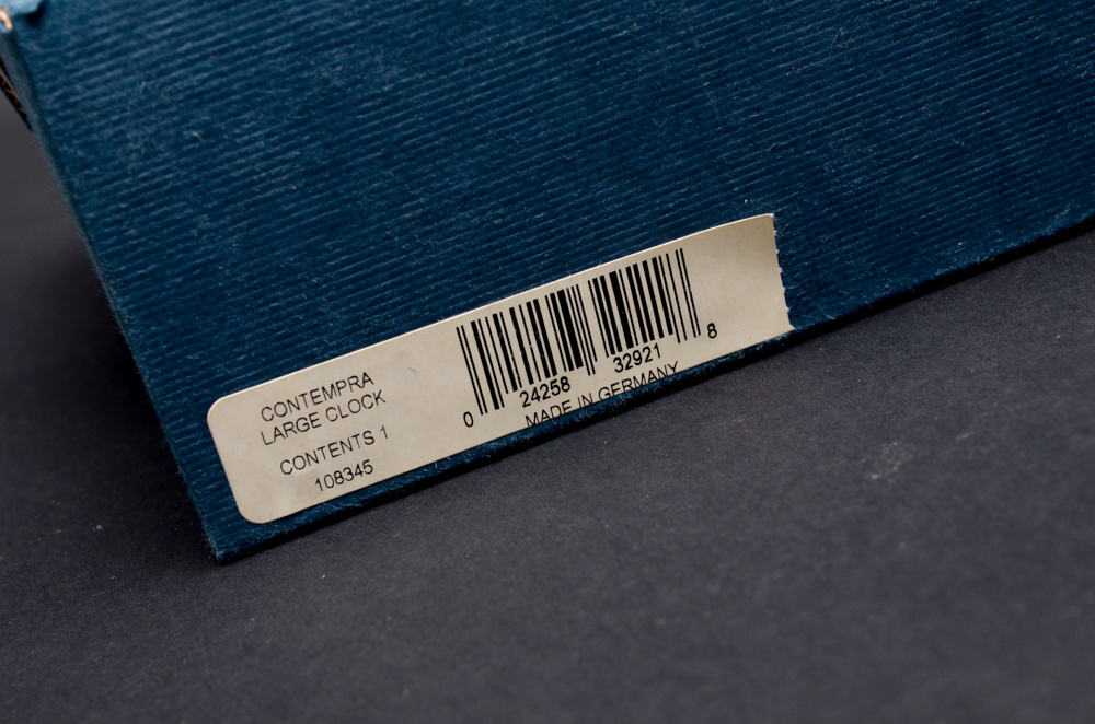 Marquis by Waterford Crystal Clock in Box