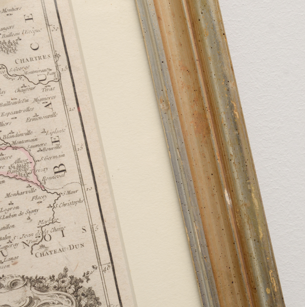 18th Century Robert de Vaugondy Map of France