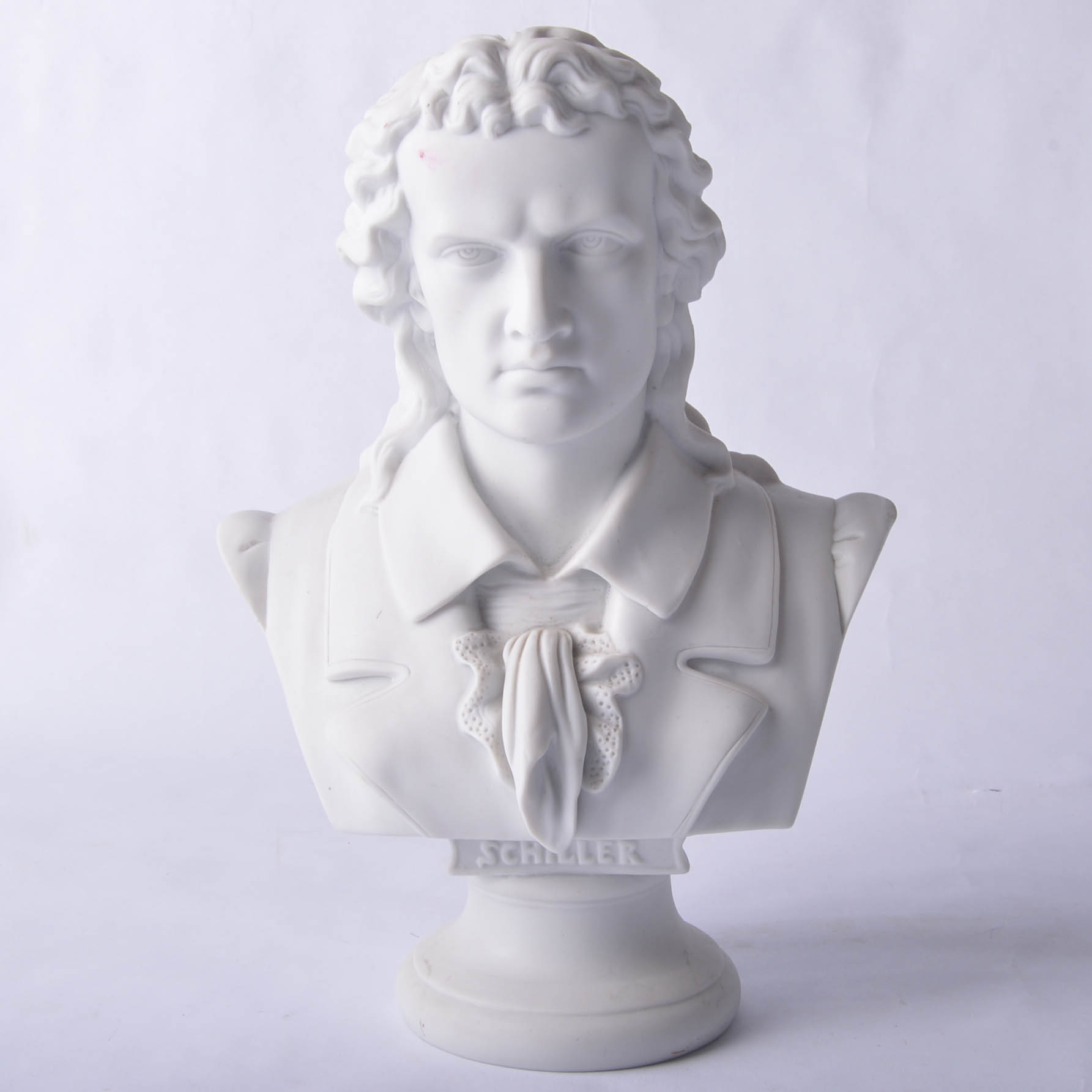Friedrich Schiller Parianware Bust