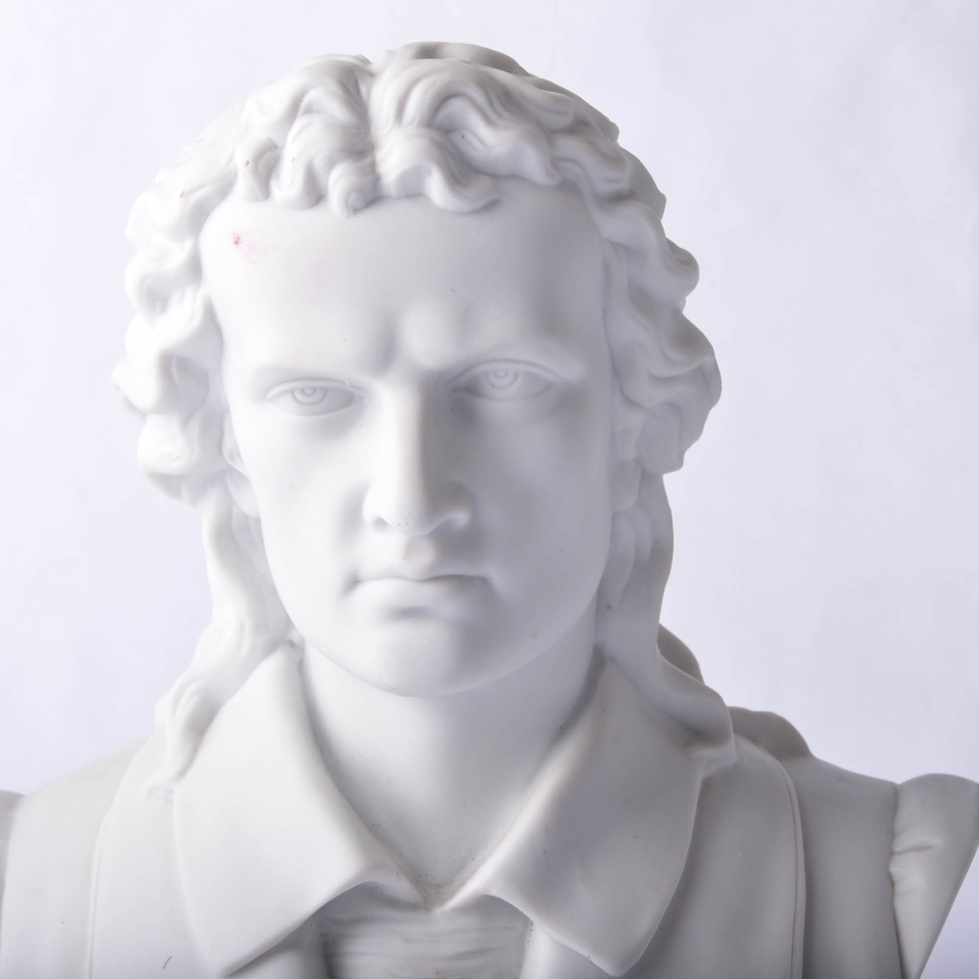 Friedrich Schiller Parianware Bust