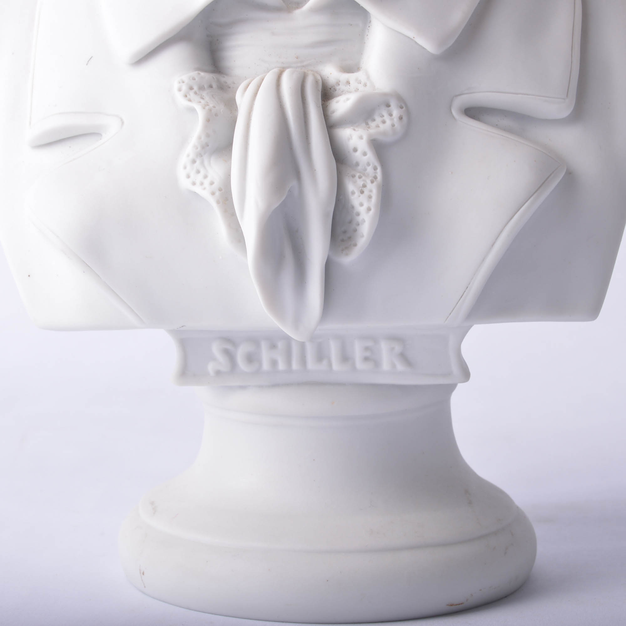Friedrich Schiller Parianware Bust