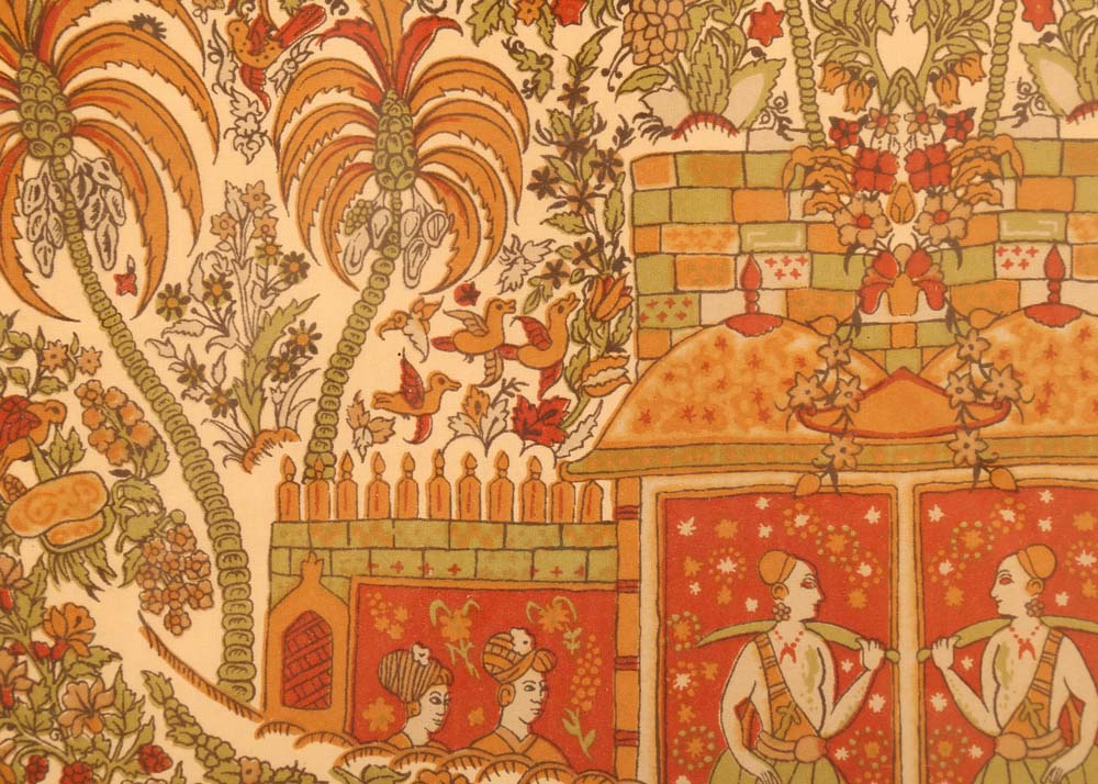 Framed Indian Textile