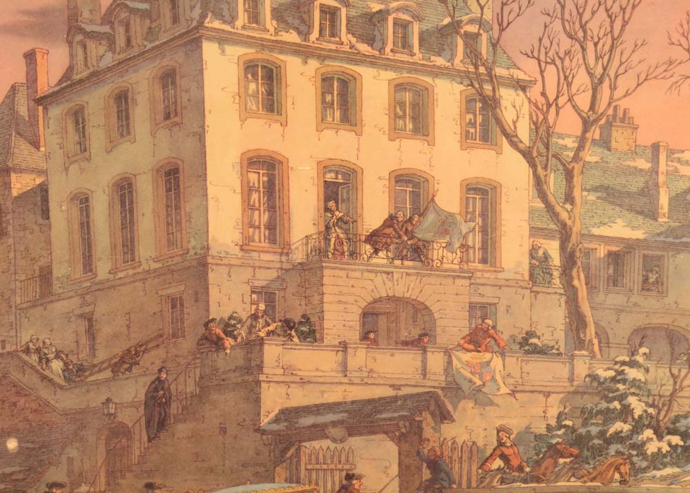 T. M. Cleland "Home-Coming" Offset Lithograph