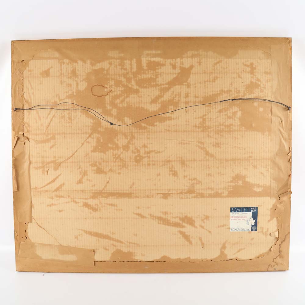 T. M. Cleland "Home-Coming" Offset Lithograph