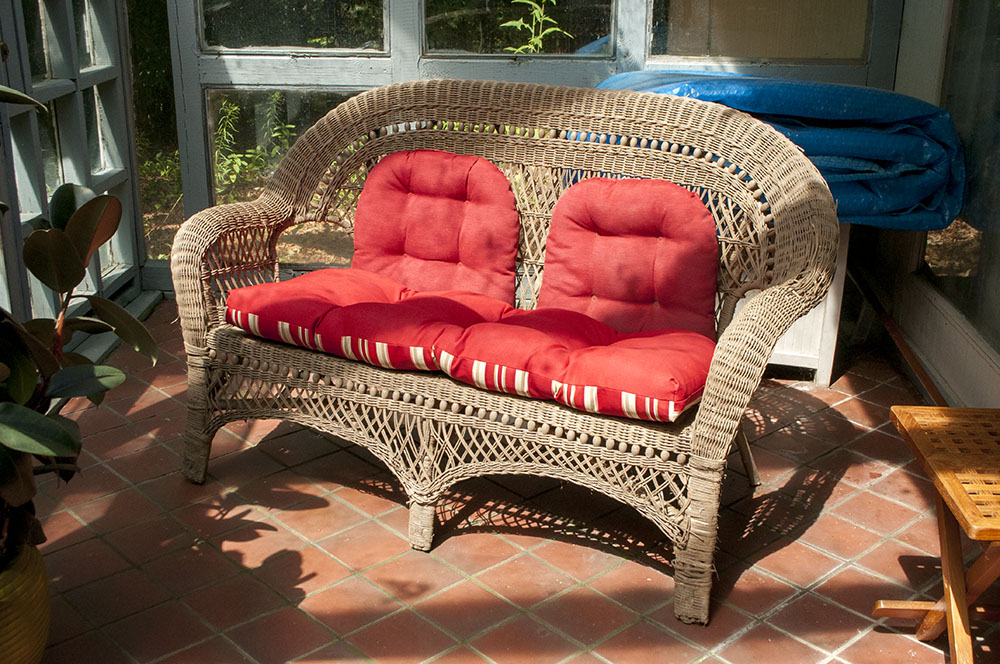 Wicker Outdoor Loveseat