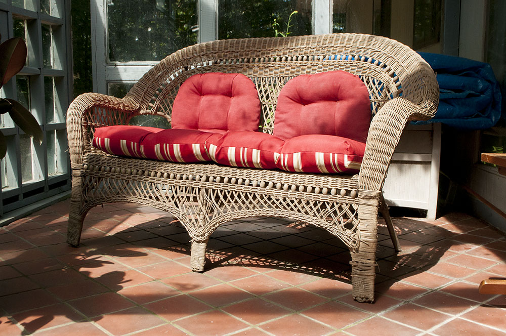 Wicker Outdoor Loveseat
