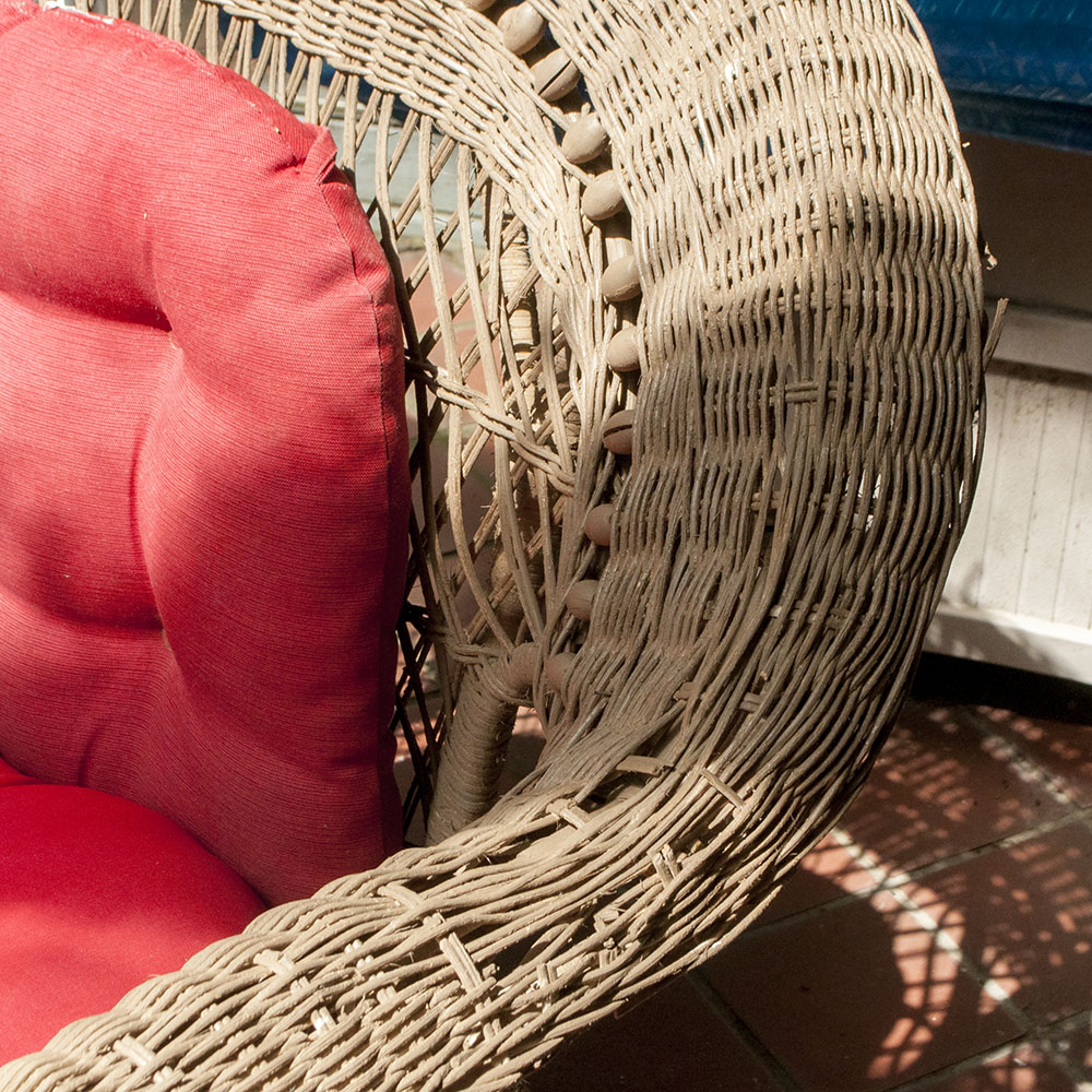 Wicker Outdoor Loveseat