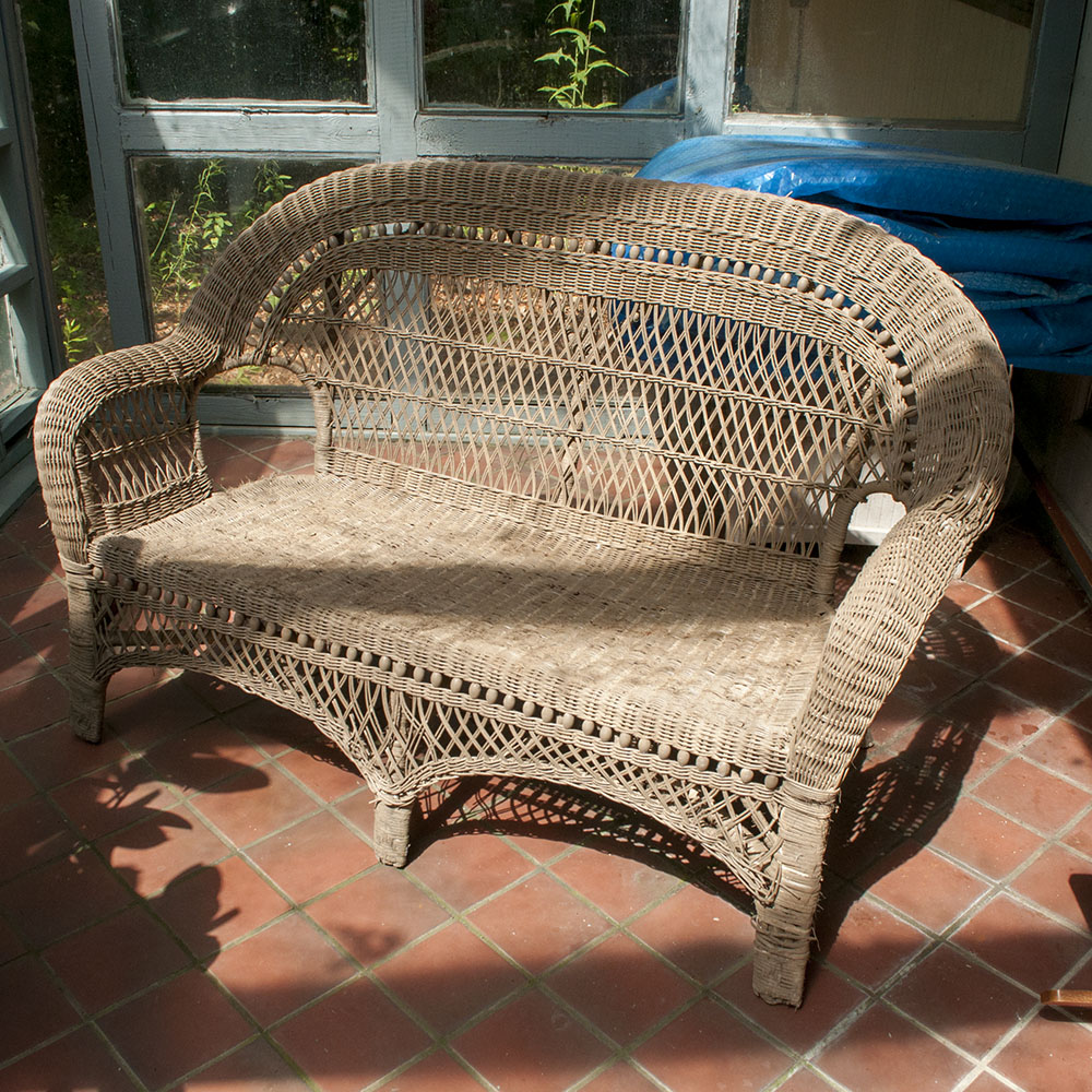 Wicker Outdoor Loveseat