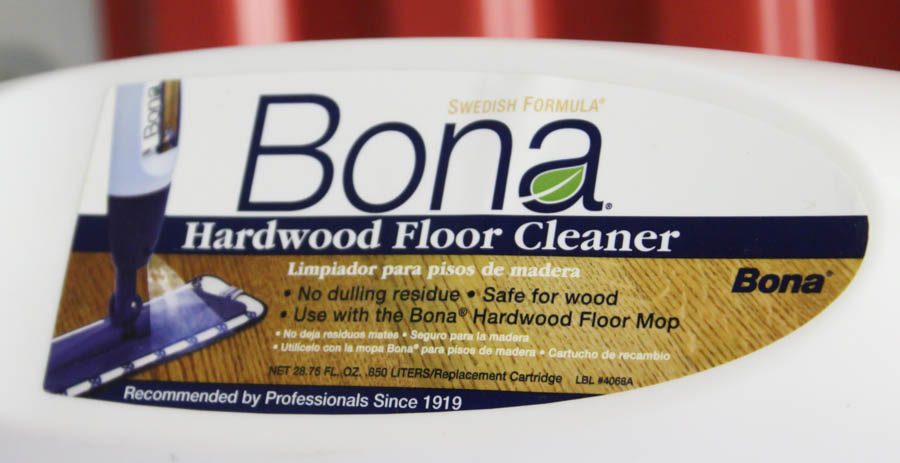 Shark Cordless Sweeper and Bona Hardwood Floor Cleaner