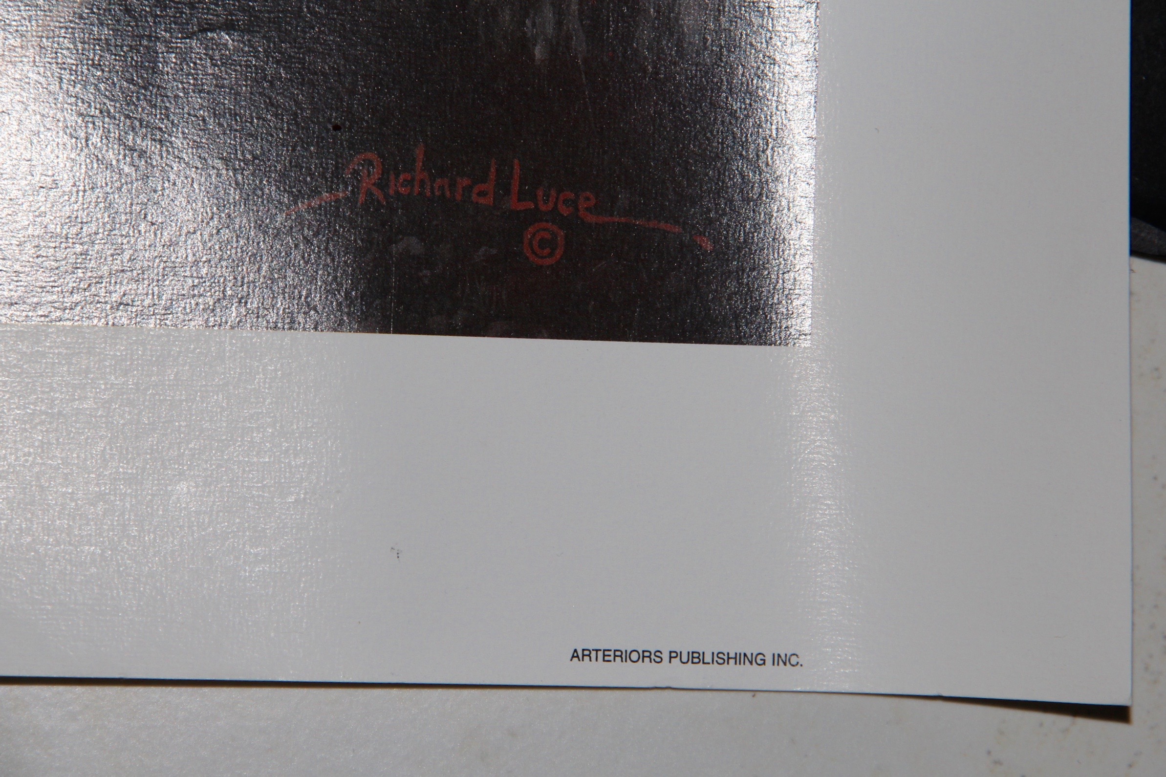 Richard Luce "For God and Texas" Reproduction Print