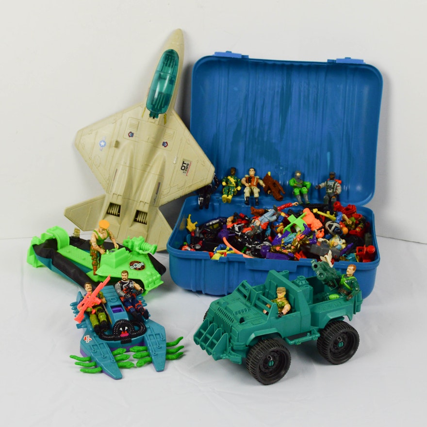 Vintage G.I. Joe Action Figures and Vehicles