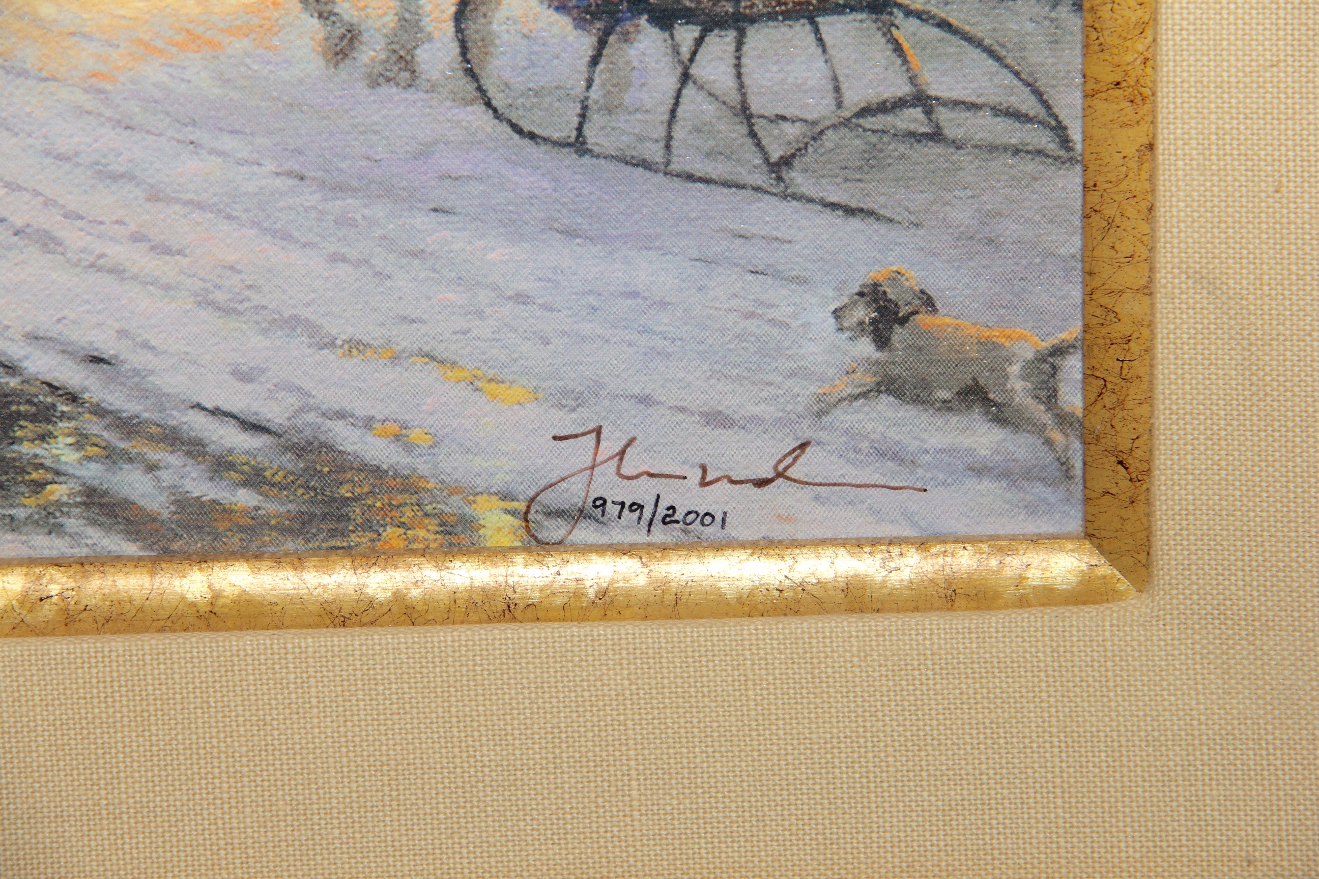 Thomas Kinkade's Limited Edition Print "The Season of Giving"