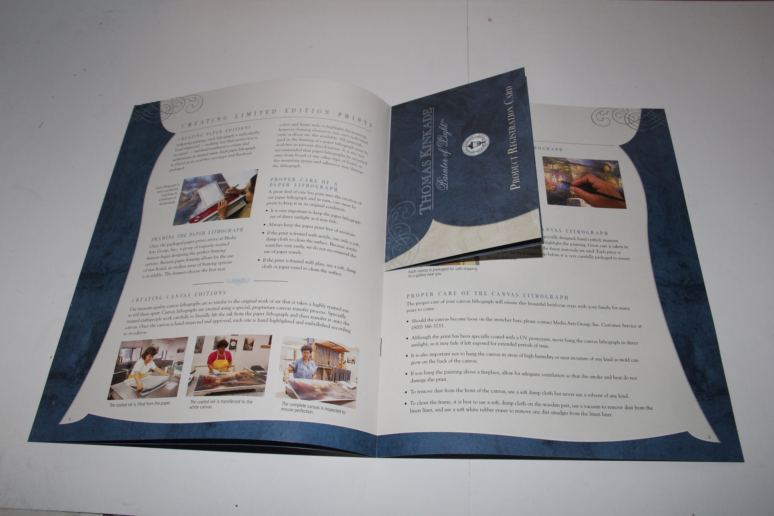 Thomas Kinkade's Limited Edition Print "The Season of Giving"