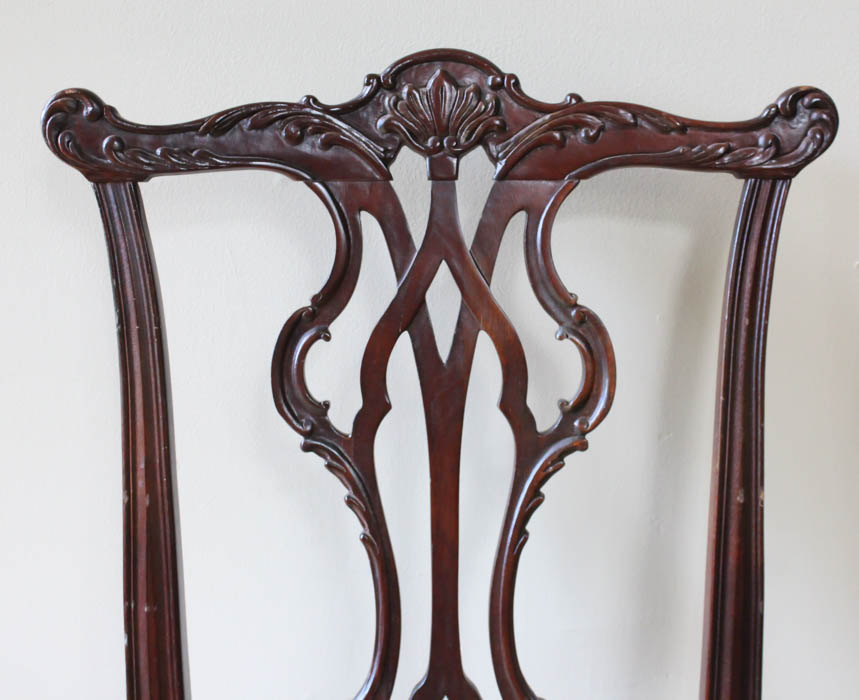 Mahogany Thomasville Dining Table and Chairs