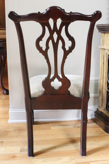 Mahogany Thomasville Dining Table and Chairs
