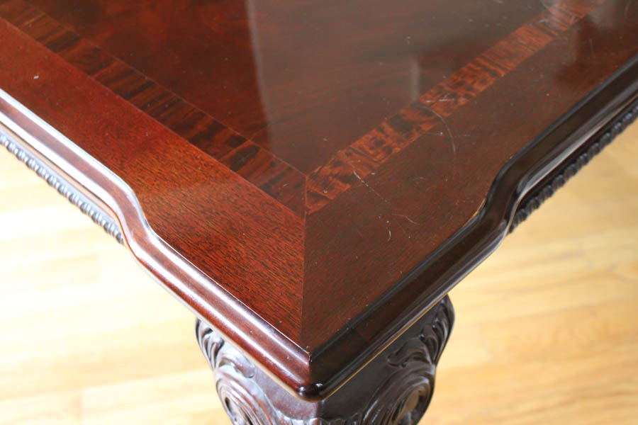 Mahogany Thomasville Dining Table and Chairs