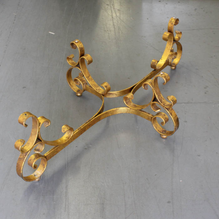 Glass Top Decorative Coffee Table