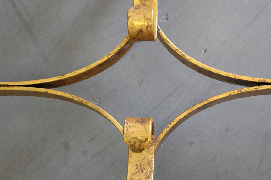 Glass Top Decorative Coffee Table