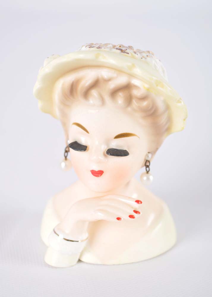 Collection of Vintage Inarco Head Vases