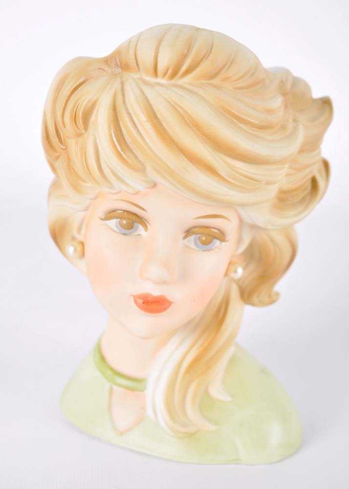 Collection of Vintage Inarco Head Vases