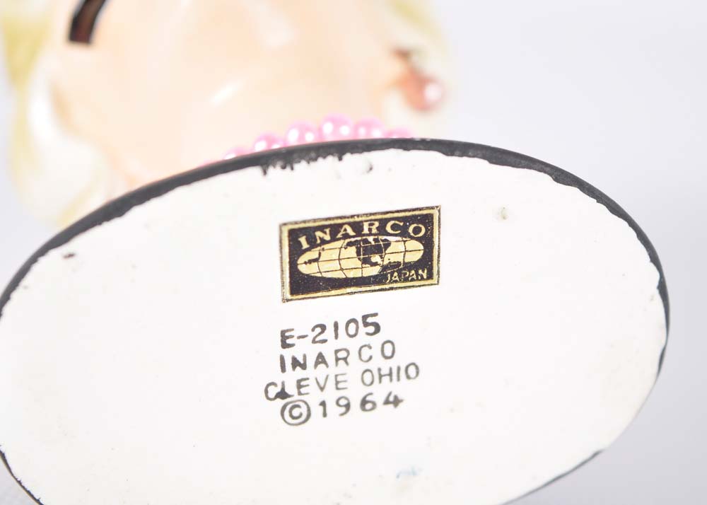 Collection of Vintage Inarco Head Vases