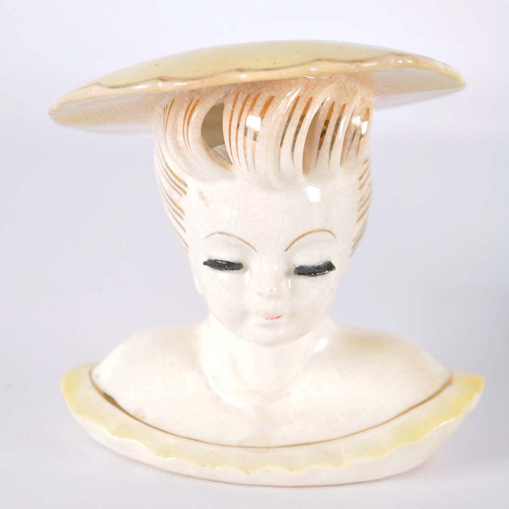 Collection of Vintage Napco Head Vases