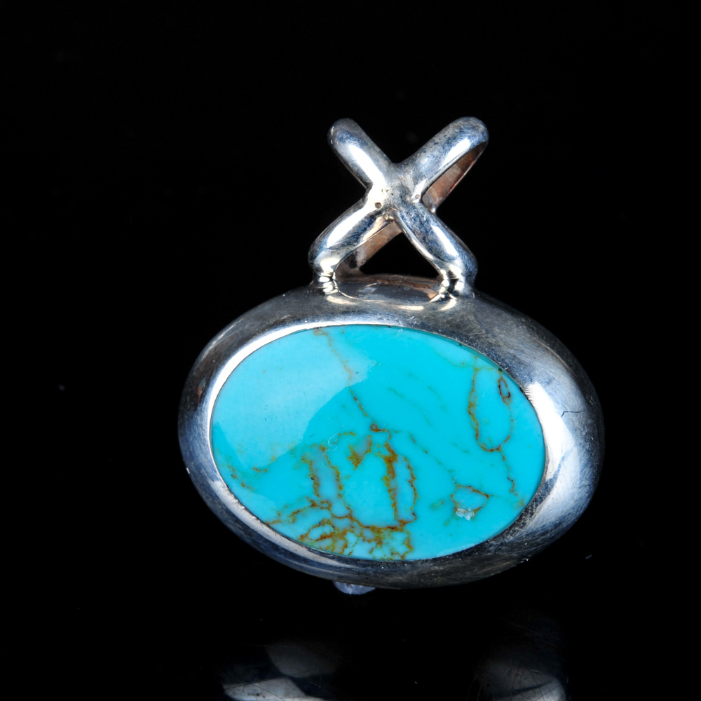 Sterling and Multi- Gemstone Pendant and Bracelet