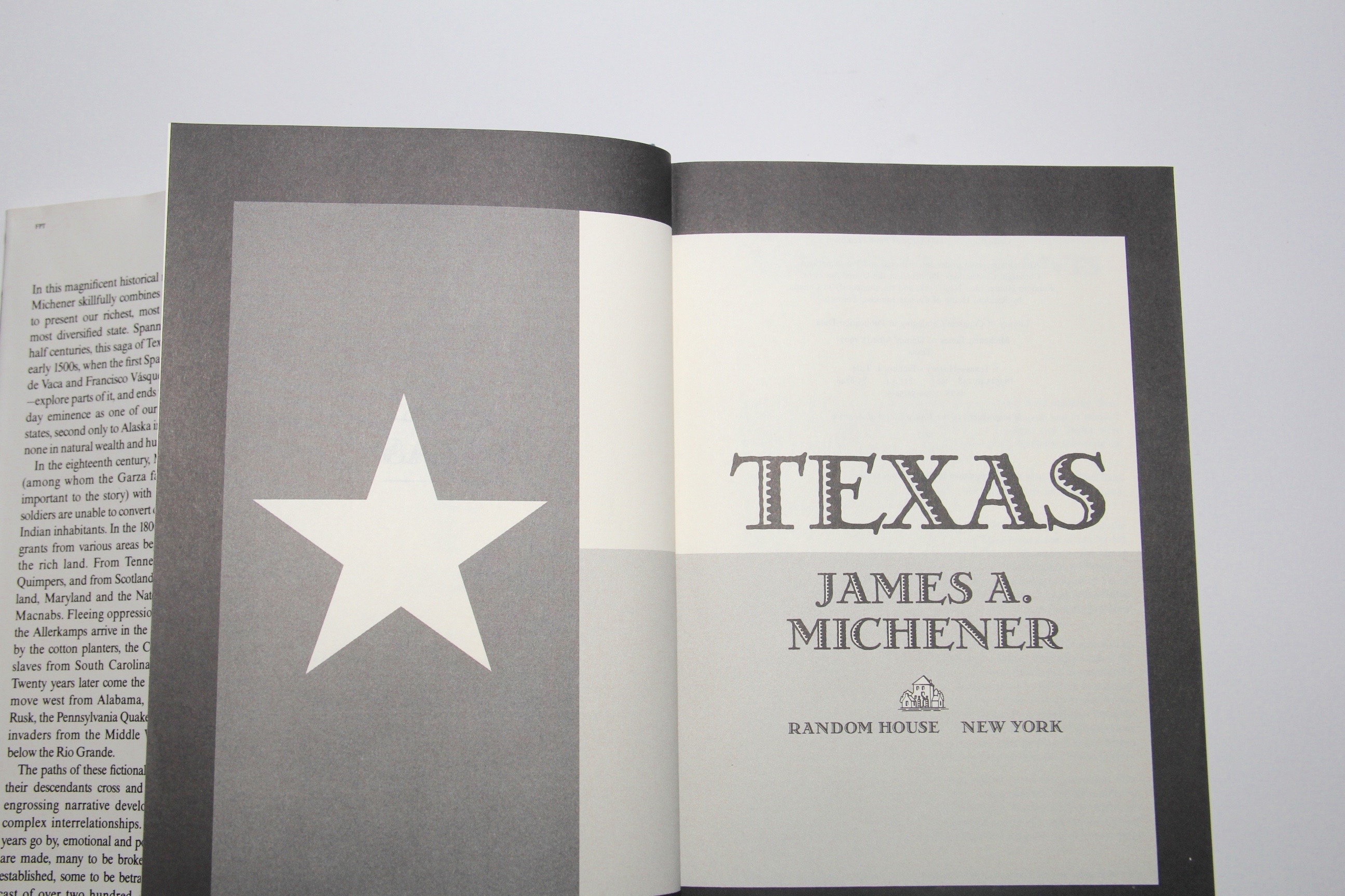 James A. Michener"s "Alaska" and "Texas"
