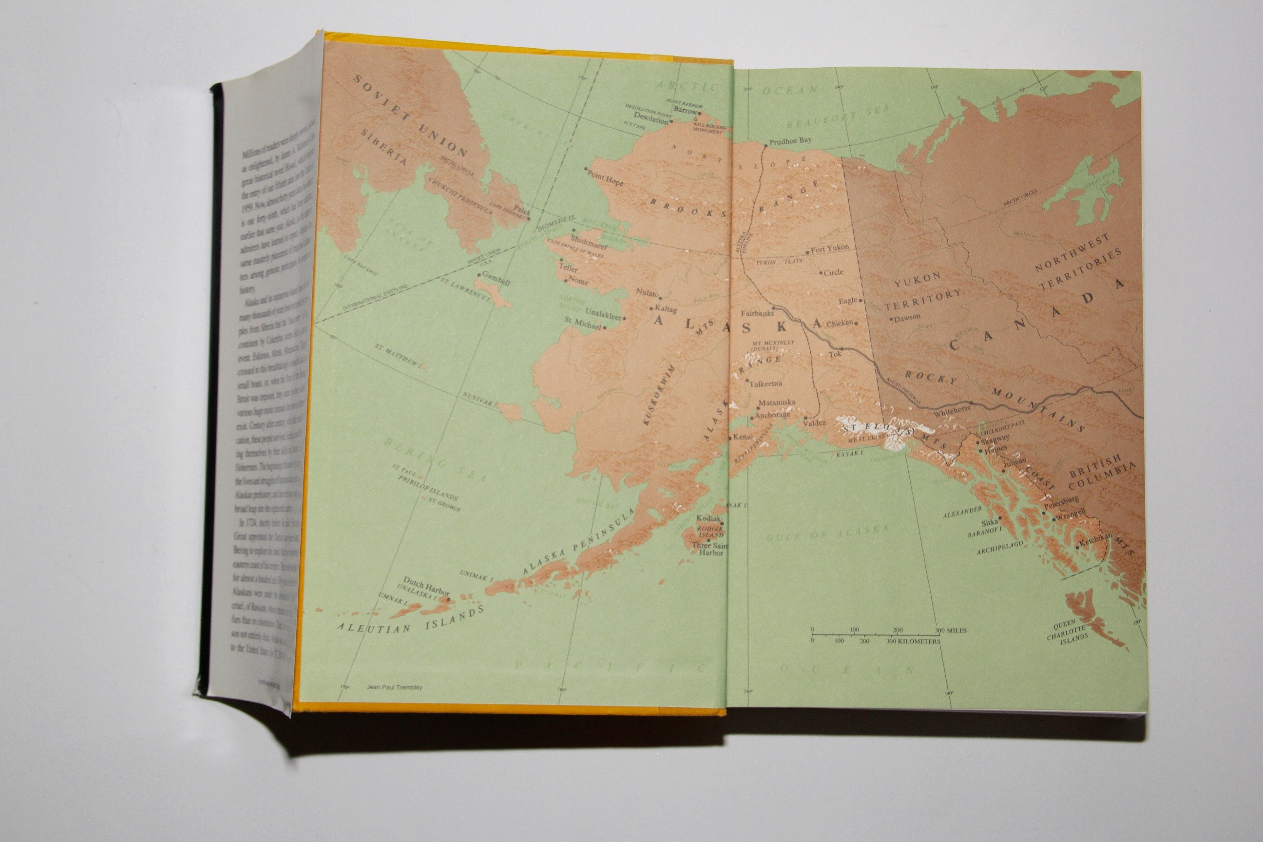 James A. Michener"s "Alaska" and "Texas"