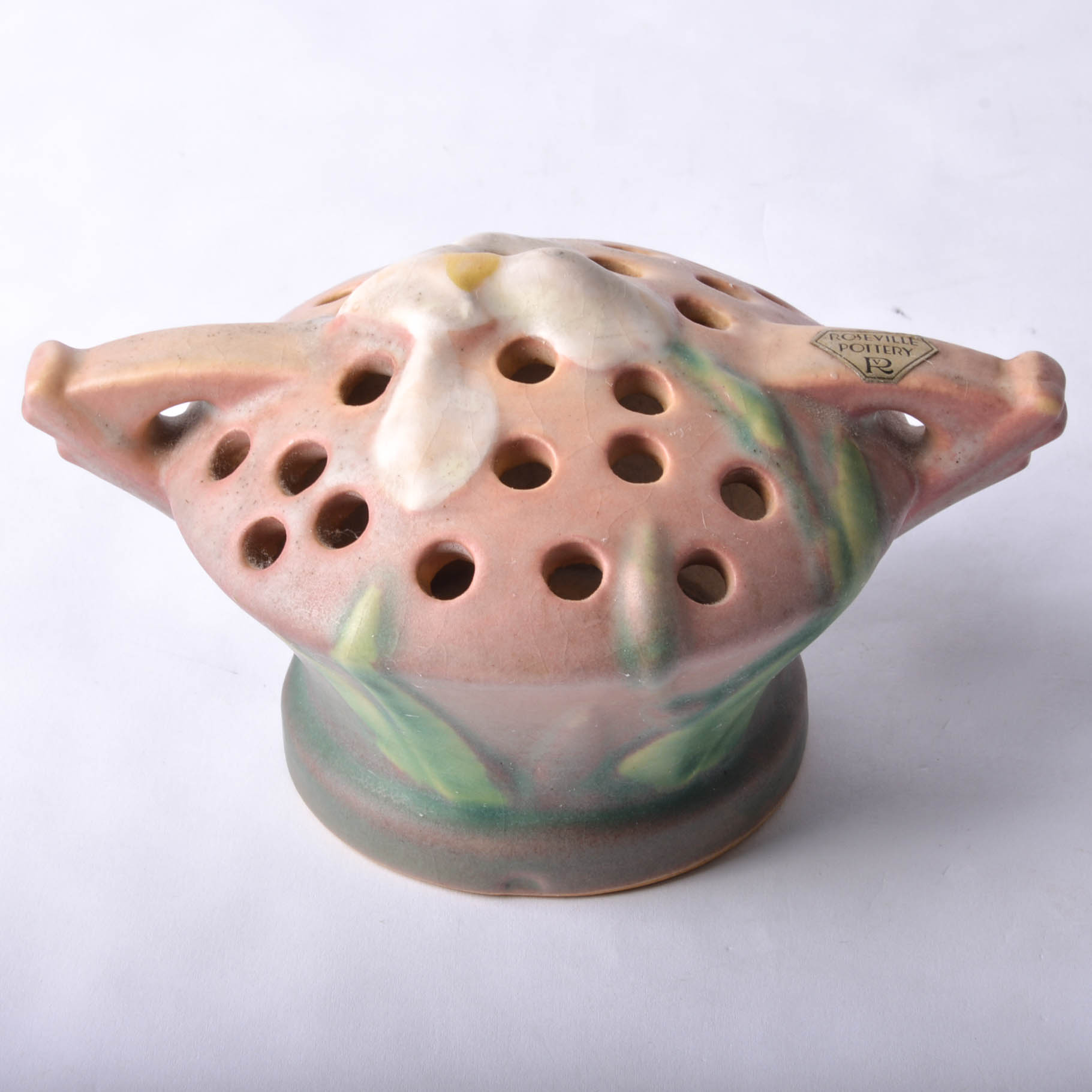 Roseville Pottery "Iris" Flower Frog