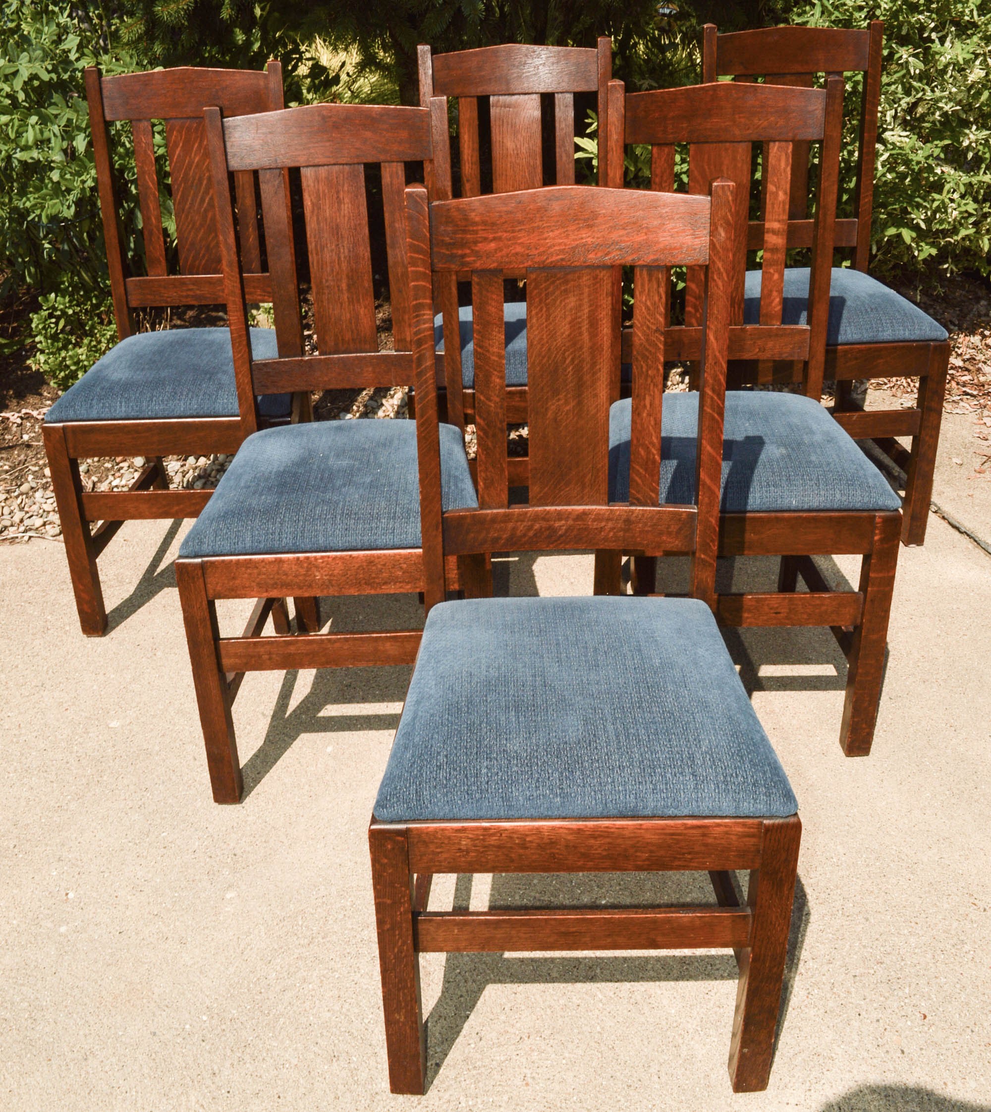 Arts and Crafts Style Dining Chairs