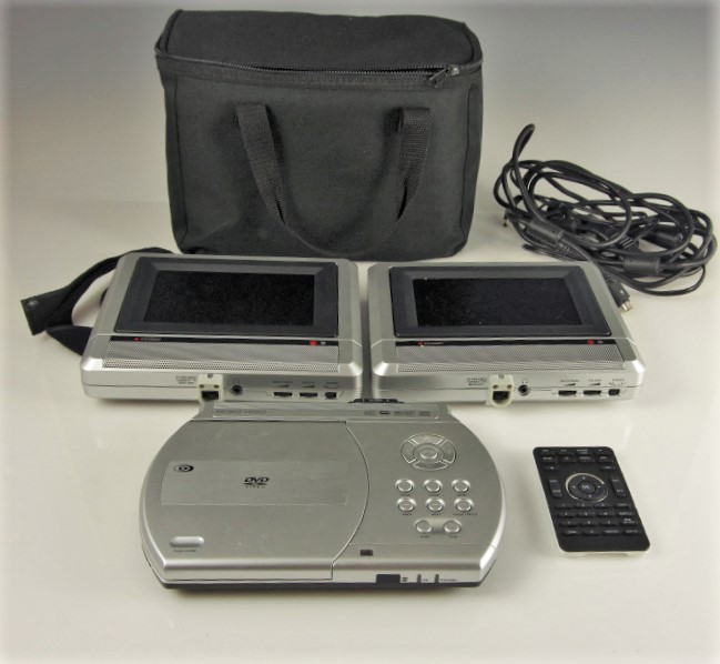 Dual Screen Mobile DVD System