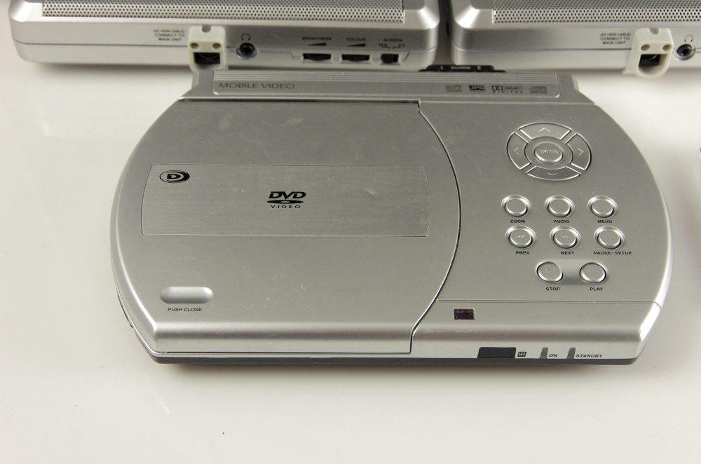 Dual Screen Mobile DVD System