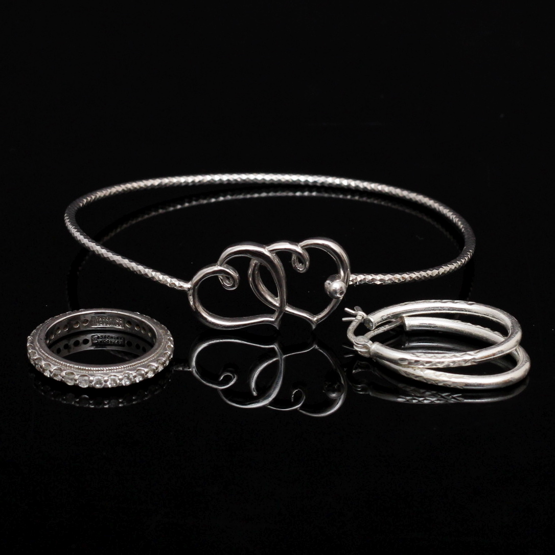 Sterling Silver Jewelry Collection Featuring Tacori